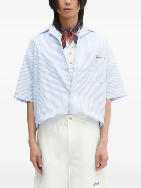Fiorucci striped embroidered shirt