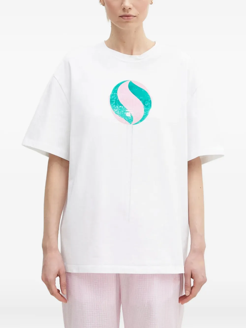 Fiorucci lollipop-print T-shirt | T-Shirts & Jersey Shirts | Image 2