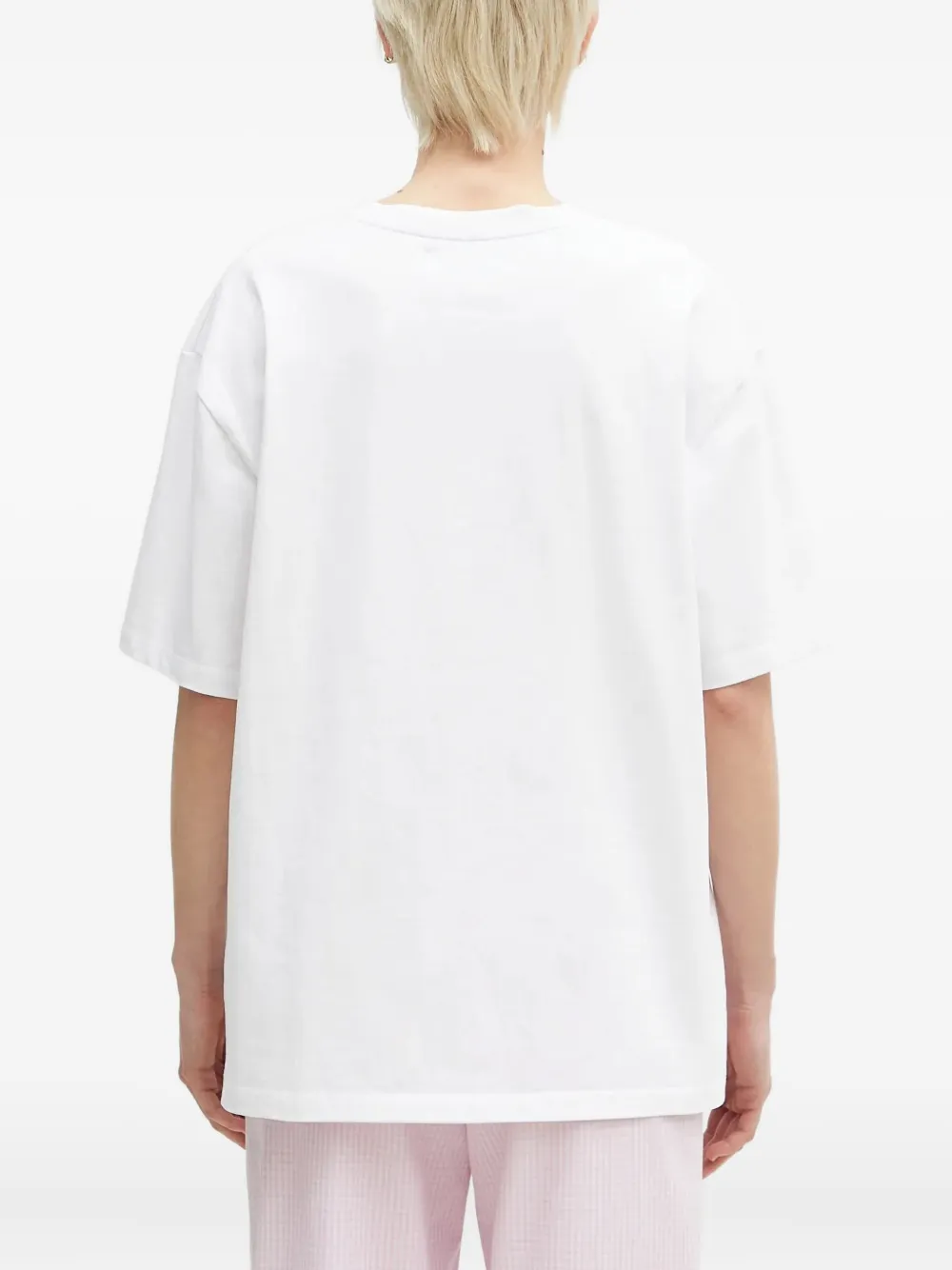 Fiorucci lollipop-print T-shirt Wit