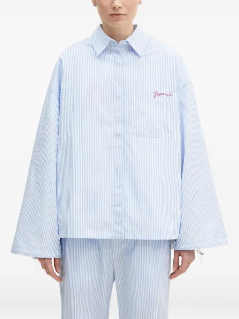Fiorucci striped embroidered shirt