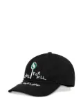 Fiorucci Lollipop-embroidered baseball cap - Black