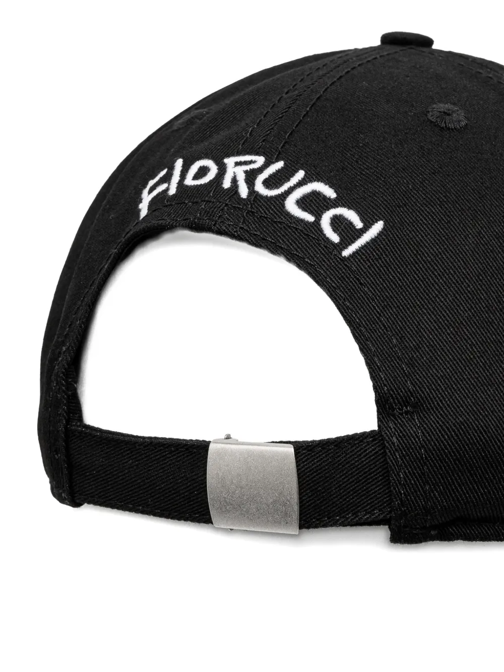 Fiorucci Honkbalpet met Lollipop-borduurwerk Zwart
