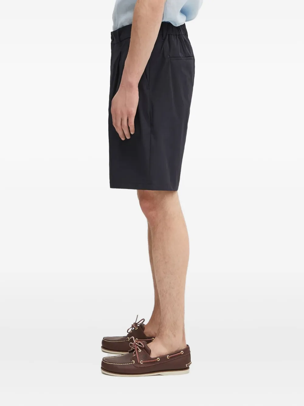 Norse Projects Benn Pleated Shorts In Black