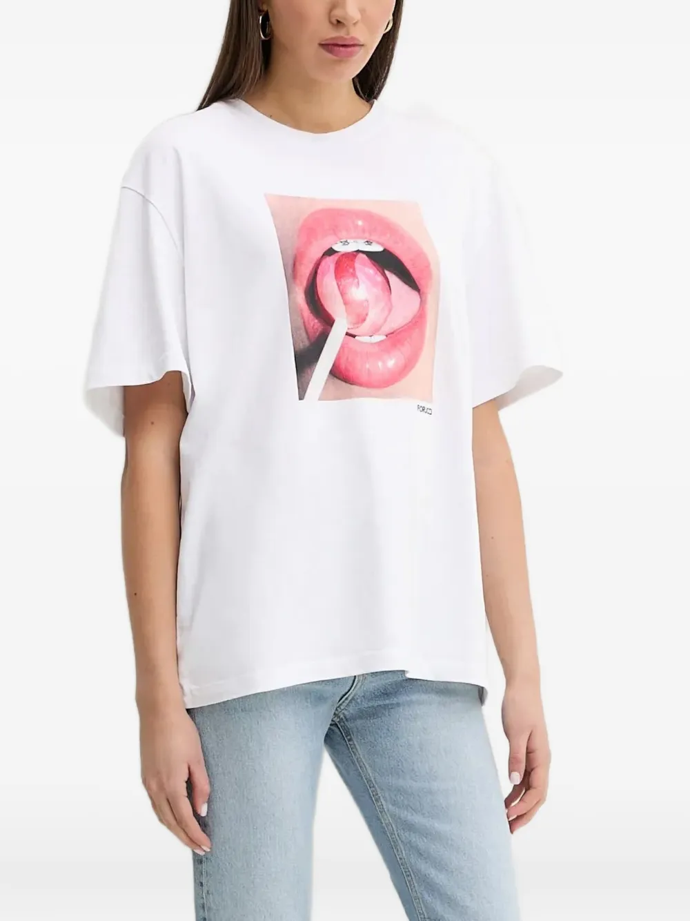 Fiorucci lips lollipop print T-shirt | T-Shirts & Jersey Shirts | Image 2