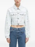 Fiorucci polka-dot denim jacket - Blue
