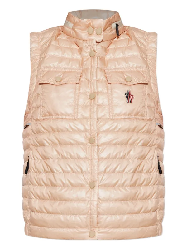 Moncler Grenoble Gumiane Gilet in Orange