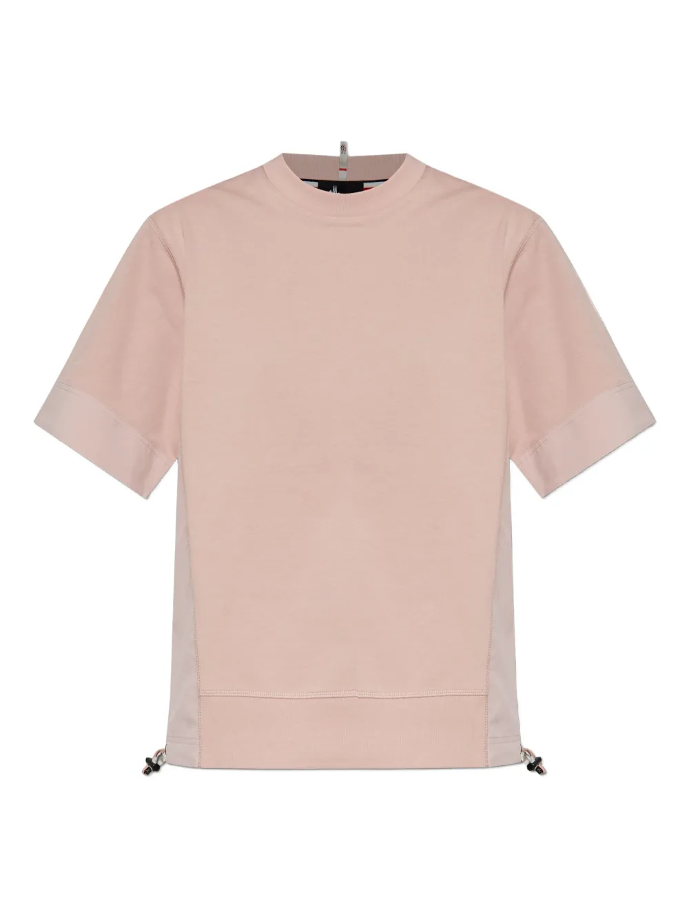 Moncler Grenoble T-shirt met ronde hals Roze