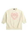 Versace Kids Medusa Crest sweatshirt - Neutrals