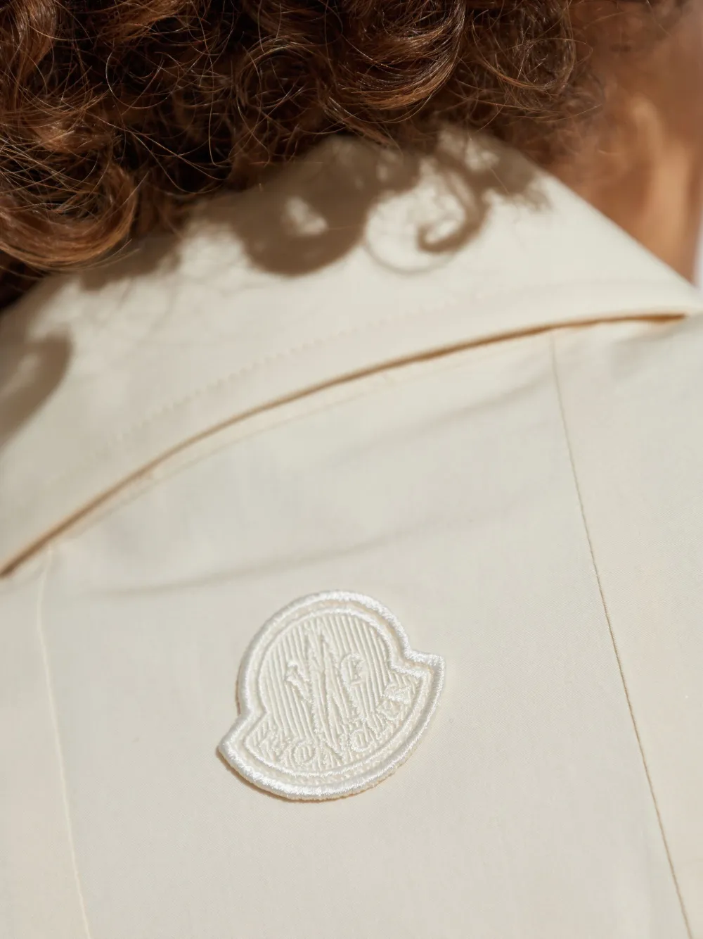 Shop Moncler Cotton Mini Dress