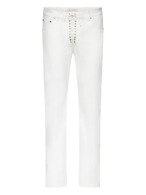 Ludovic de Saint Sernin lace-up jeans
