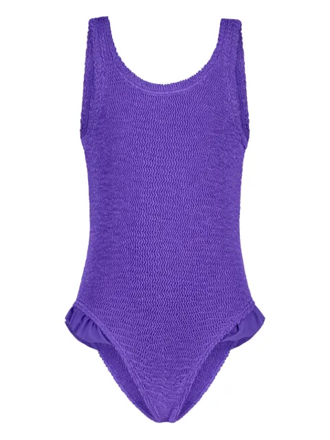 PARAMIDONNA Kids Lili ruffled swimsuit