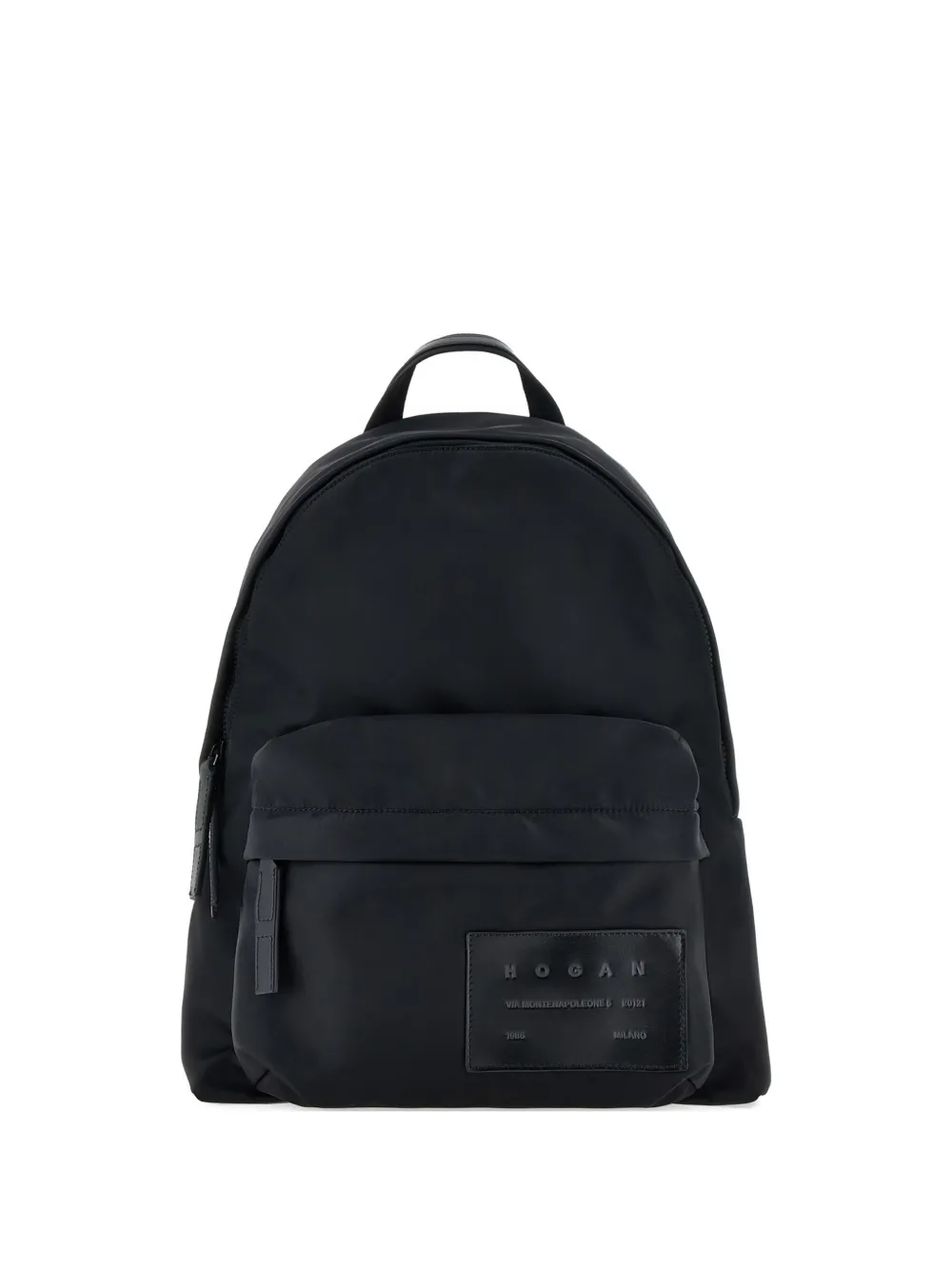 Hogan logo-patch backpack | Black | Image 1