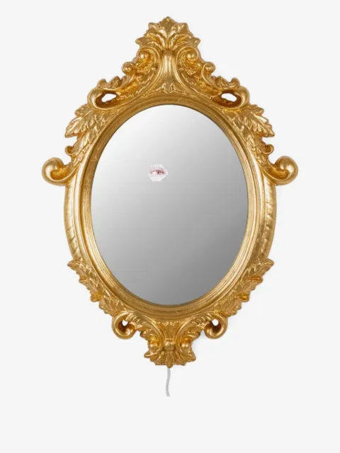 Seletti brushed-finish mirror 