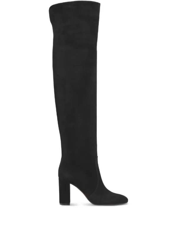 Gianvito Rossi Glen Cuissard Boots in Black