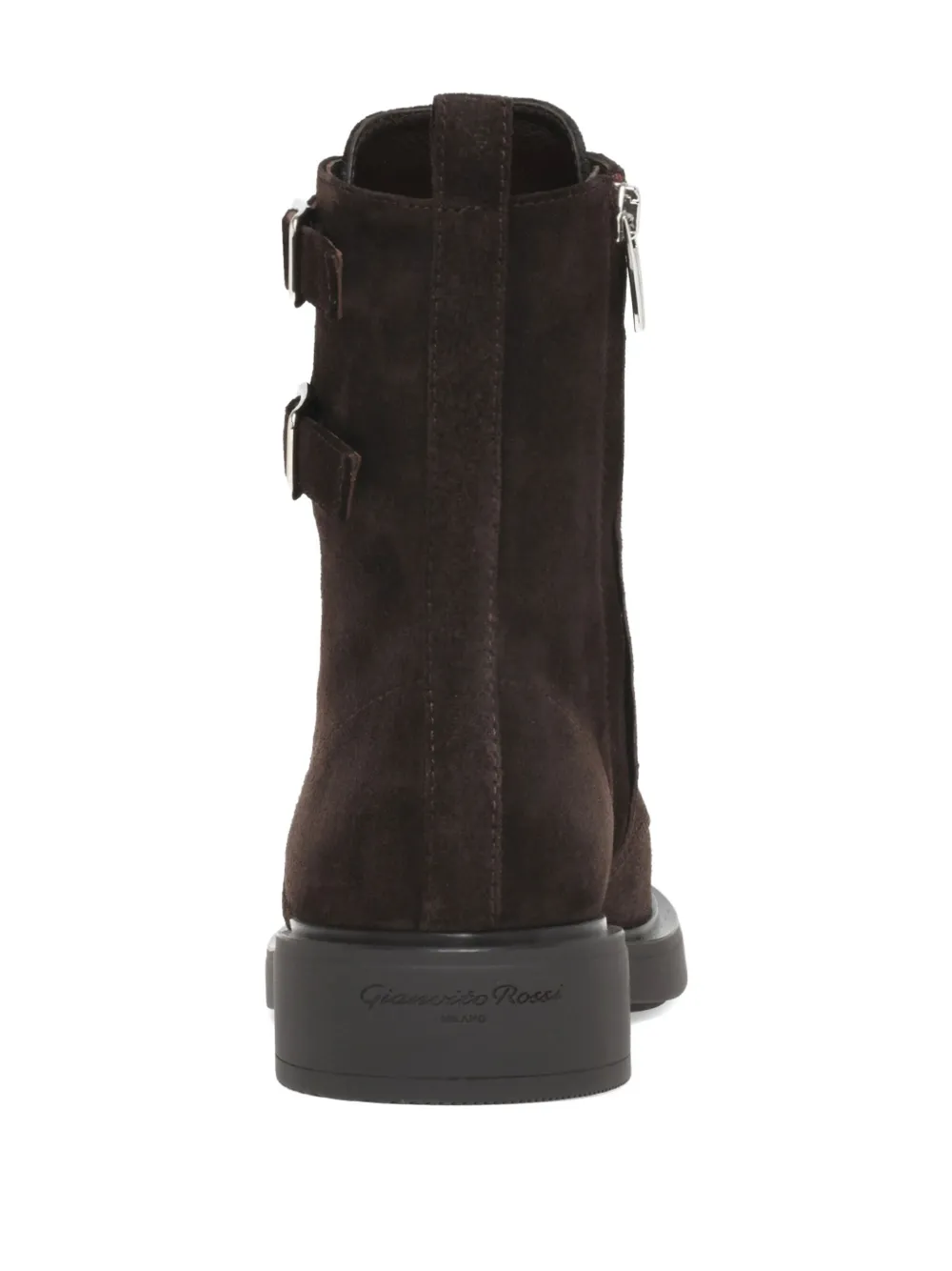 Gianvito Rossi suede boots Brown