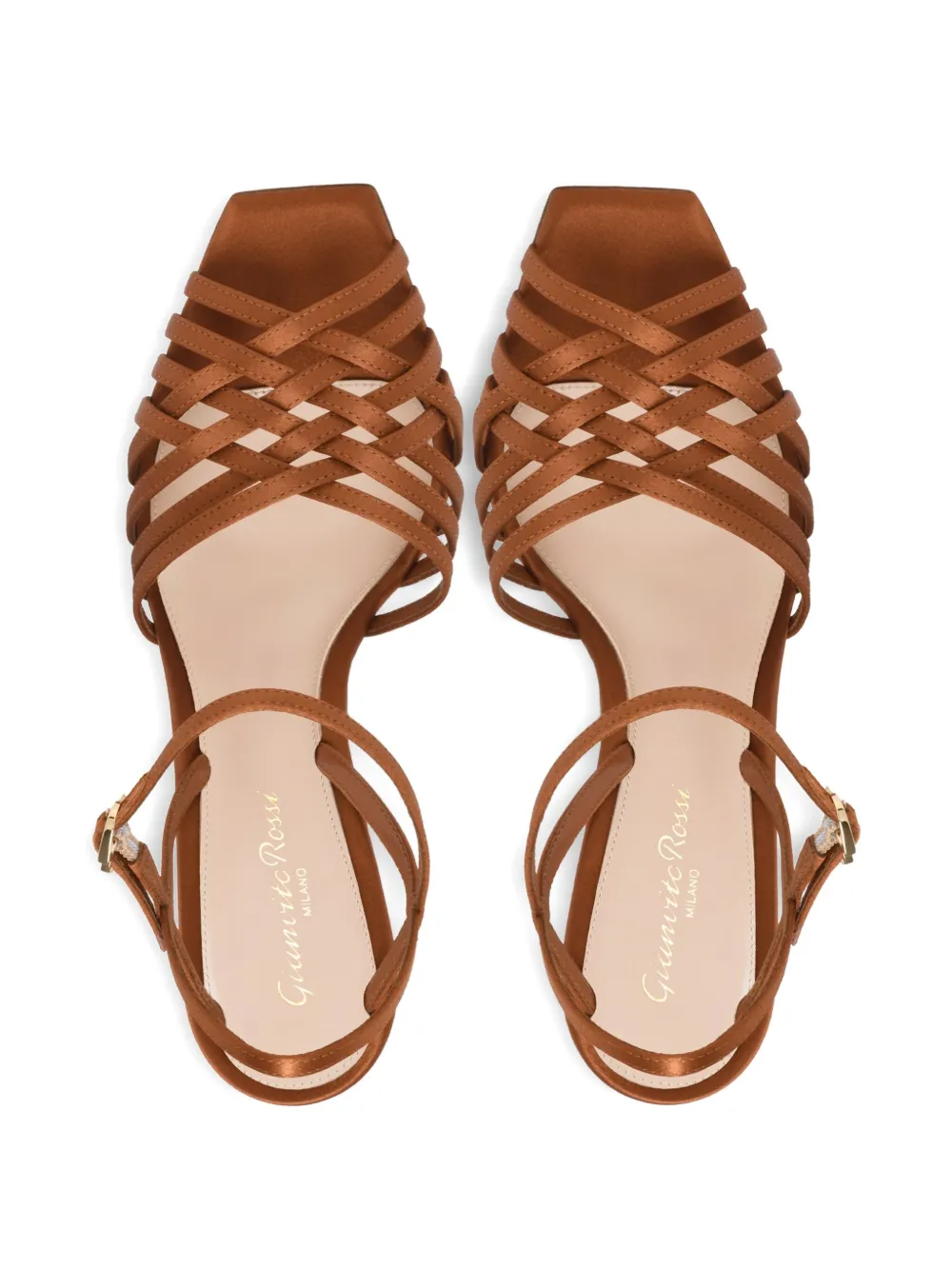 Gianvito Rossi 95mm Kerry sandals Brown