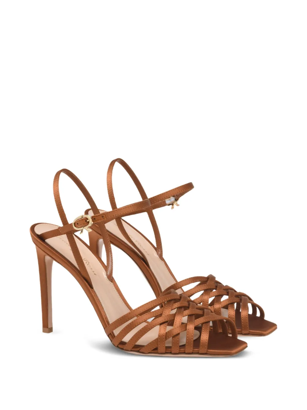 Gianvito Rossi 95mm Kerry sandals Brown
