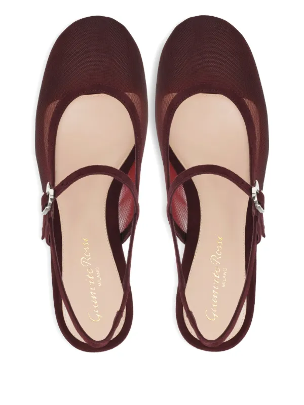 【Gianvito Rossi】ジャンヴィト・ロッシ／FRANCOISE Gianvito Rossi Francoise 45mm パンプス | レッド | FARFETCH JP