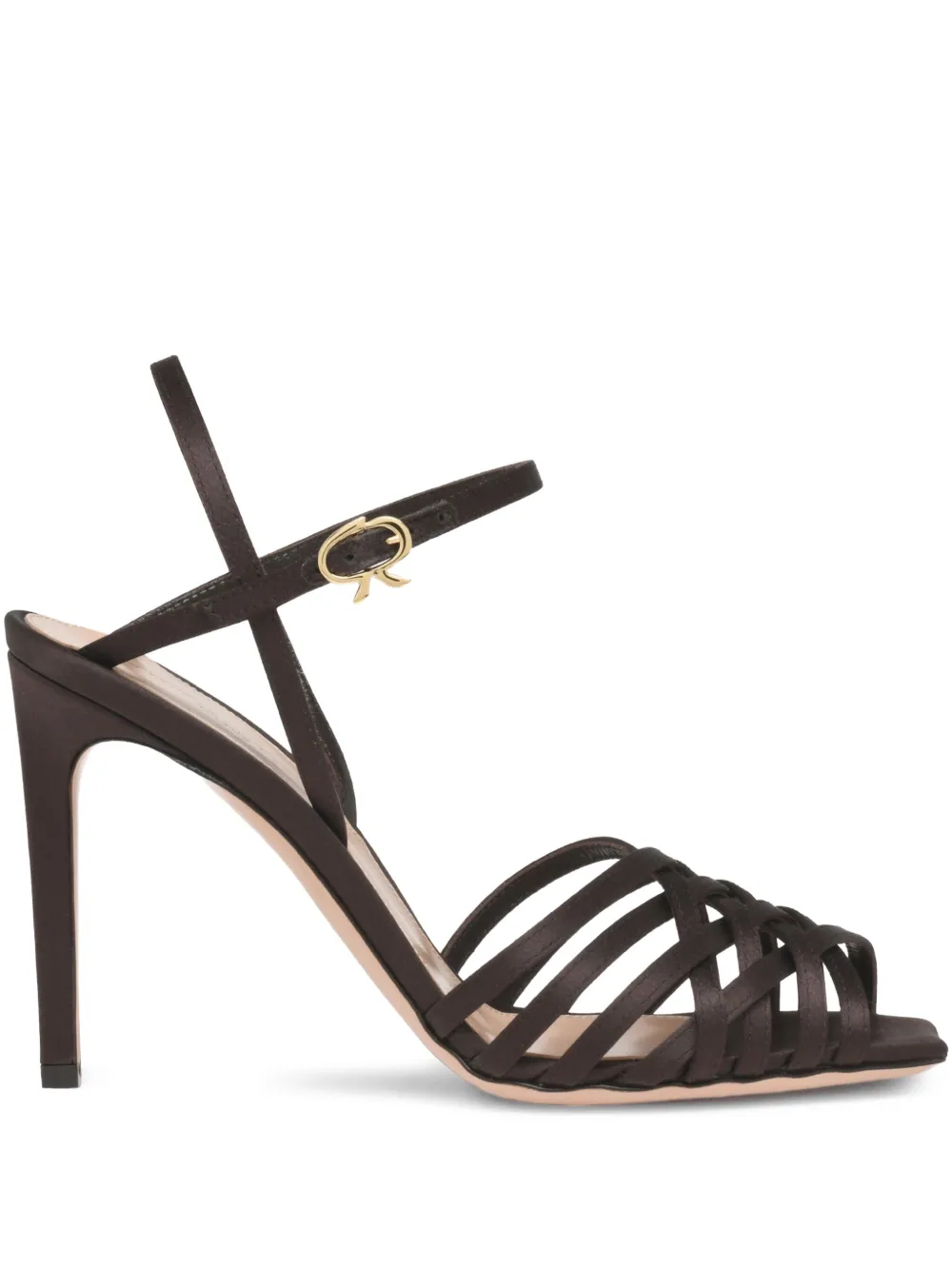 Gianvito Rossi 95mm Kerry sandals Brown
