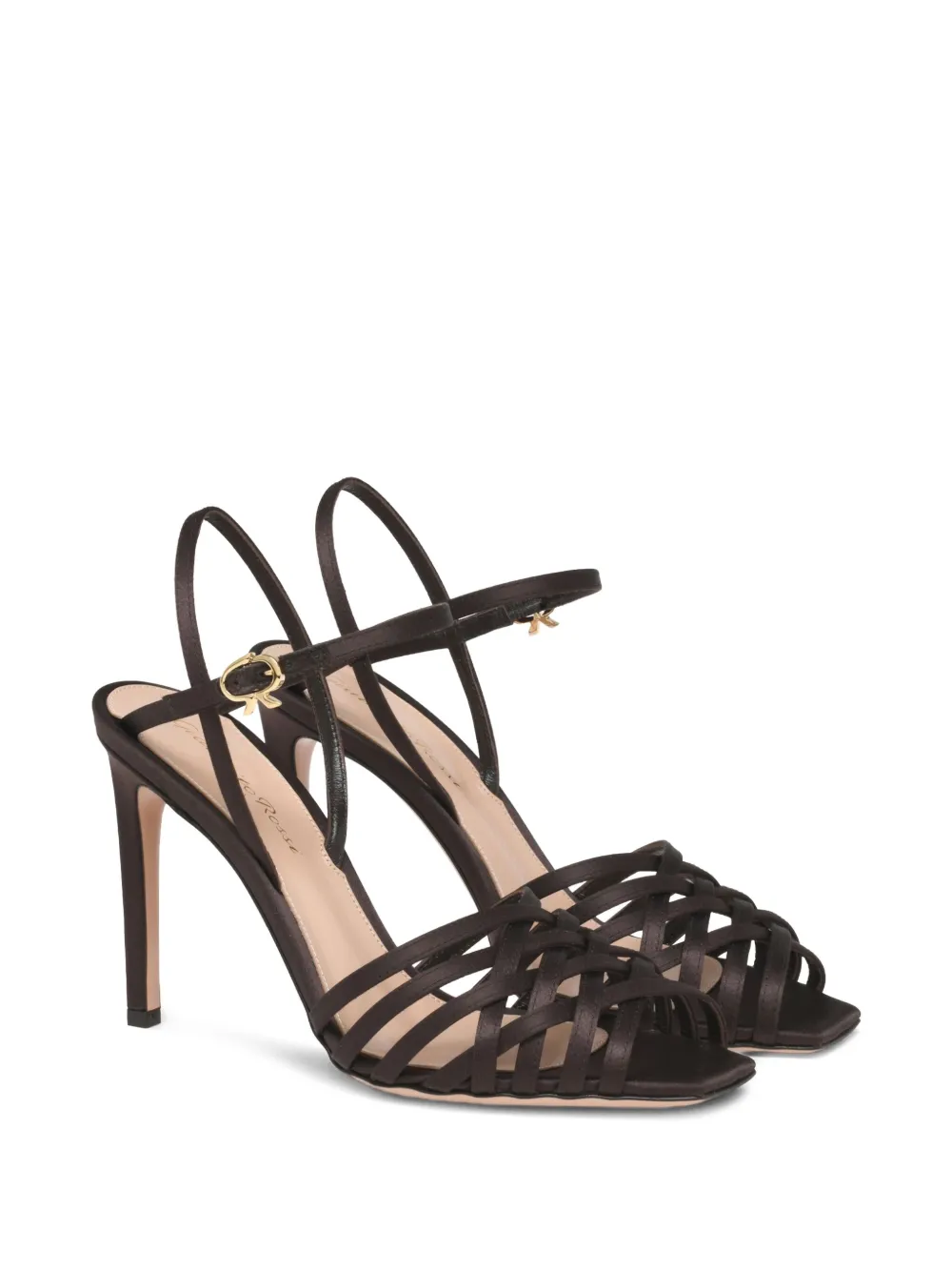Gianvito Rossi 95 mm Kerry sandalen Bruin