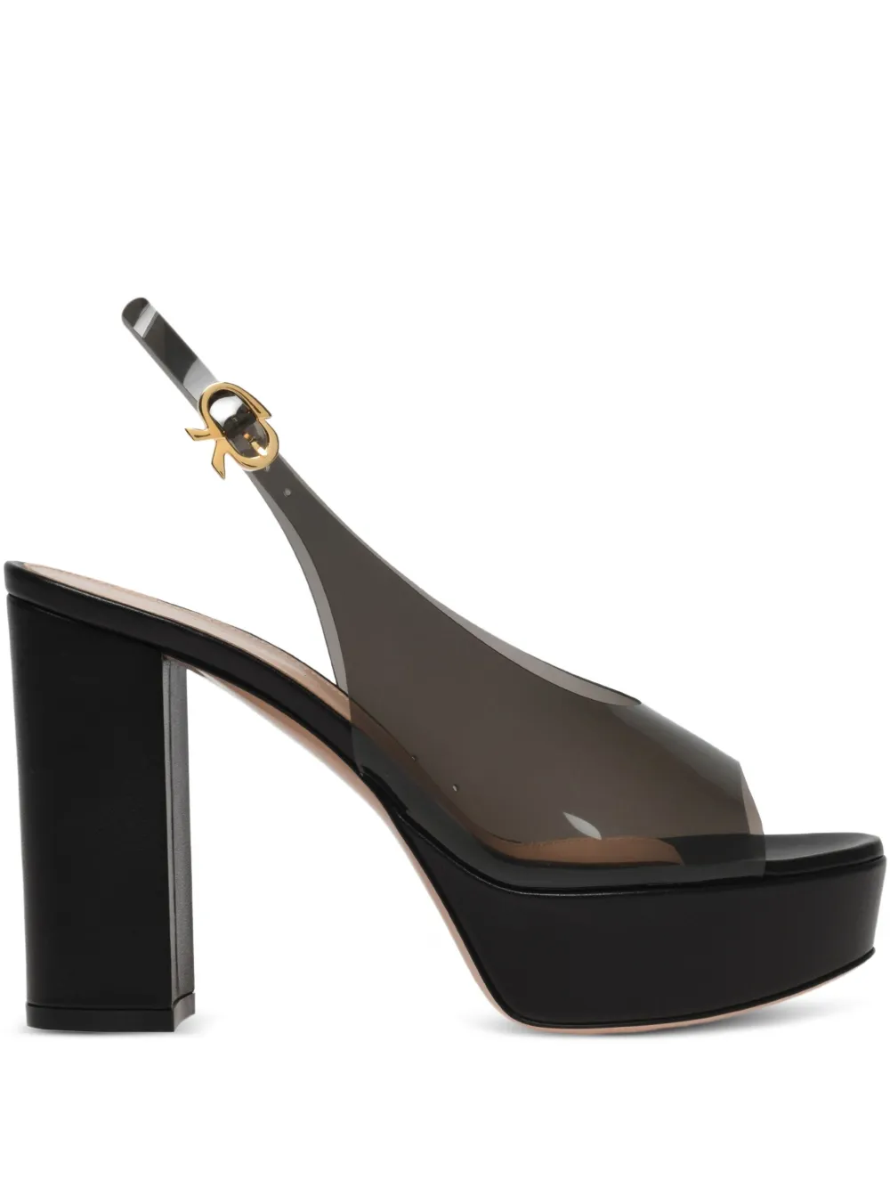 Gianvito Rossi 105mm Mindy sandals Black