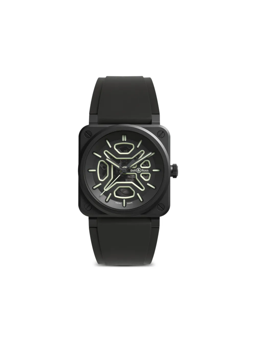 Bell & Ross BR-03 Skeleton Lum Ceramic 41mm - Nero