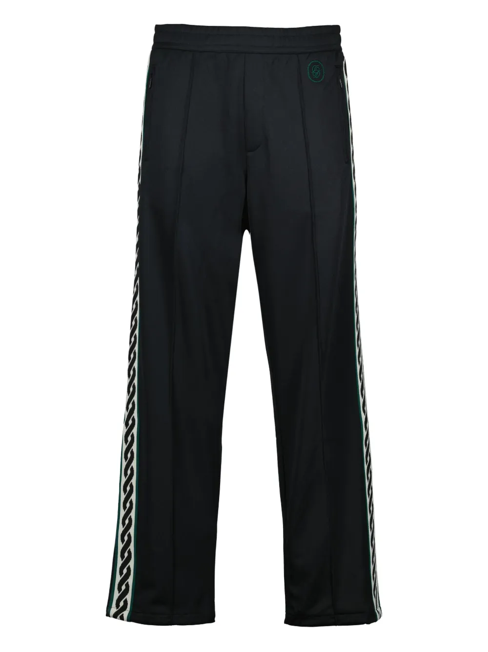 Drôle De Monsieur Trainingsbroek met geborduurd logo Zwart