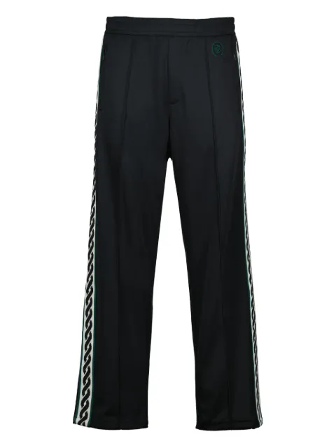 Drôle De Monsieur logo-embroidered track pants
