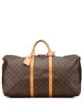 Louis Vuitton Pre-Owned 1991 Monogram Keepall Bandouliere 60 travel bag - Brown