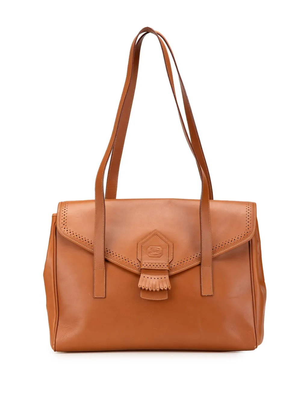 Pre-owned Burberry 20th Century Leather Flap Shoulder Bag