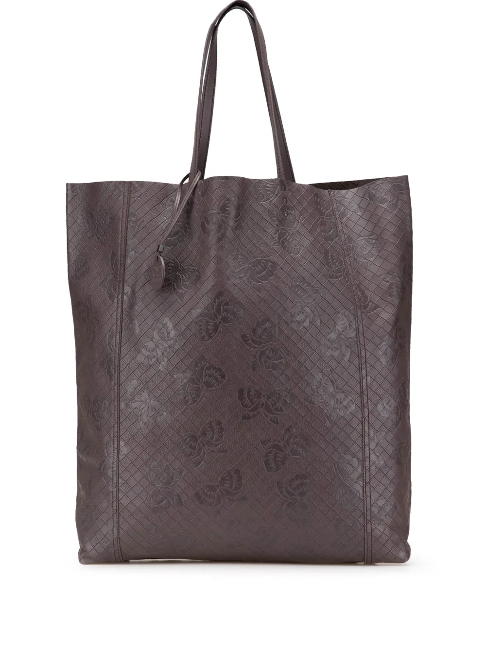 Bottega Veneta Pre-Owned 2012-2024 Leather Intrecciomirage Butterfly Bottega Veneta Pre-Owned 2012-2024 Leather Intrecciomirage Butterfly