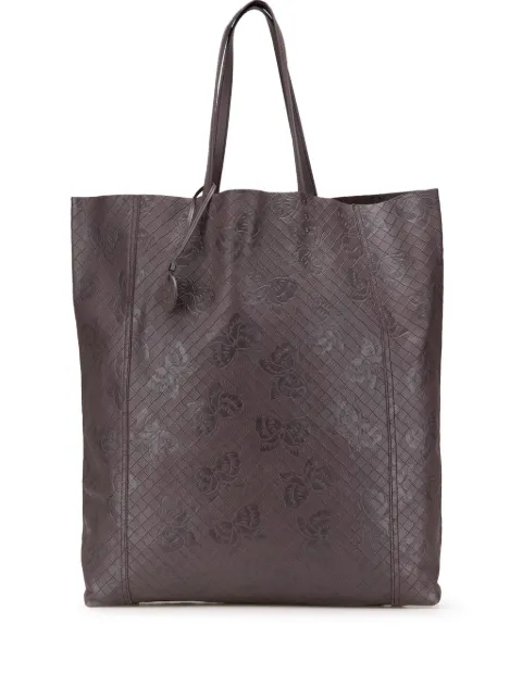 Bottega Veneta Pre-Owned 2012-2024 Leather Intrecciomirage Butterfly tote bag