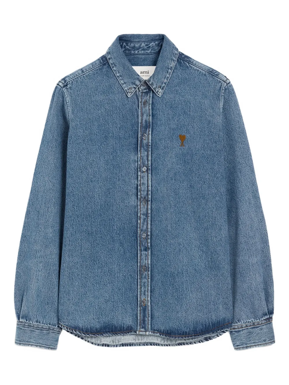 AMI Paris denim shirt | Blue | Image 1