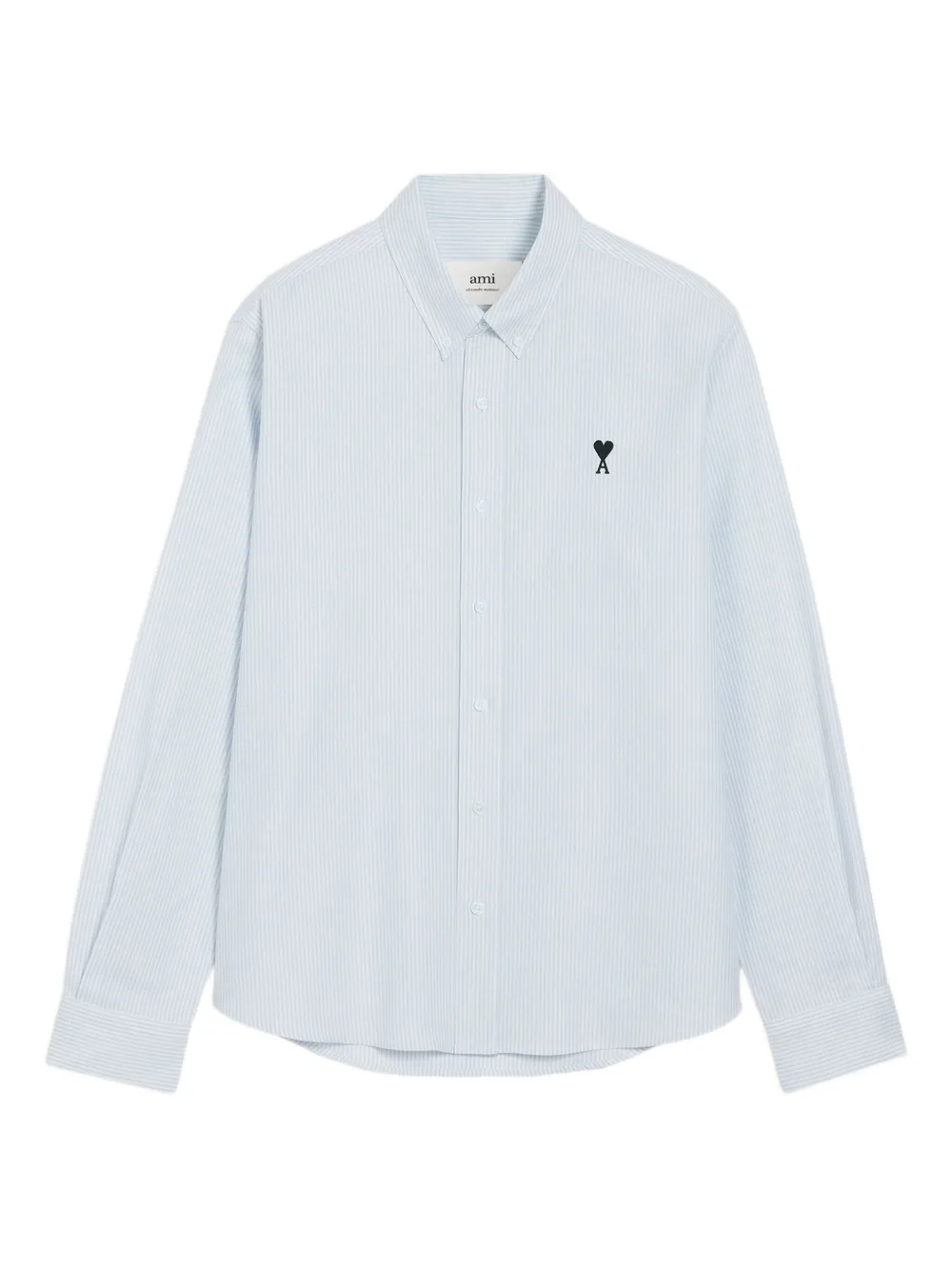 AMI Paris Gestreept overhemd Blauw
