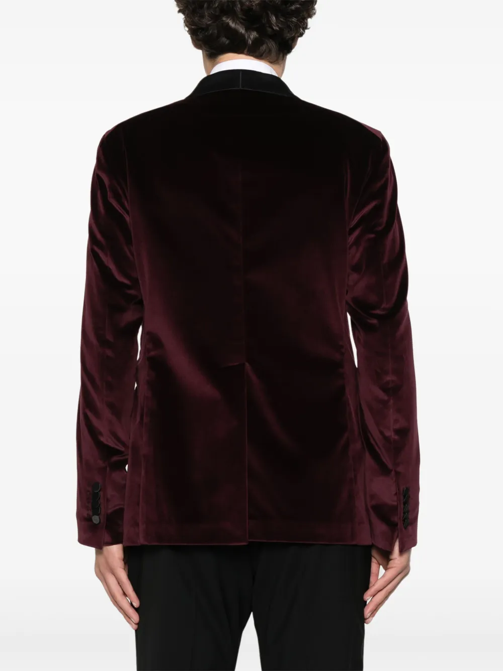 Tagliatore Blazer met dubbele rij knopen Rood