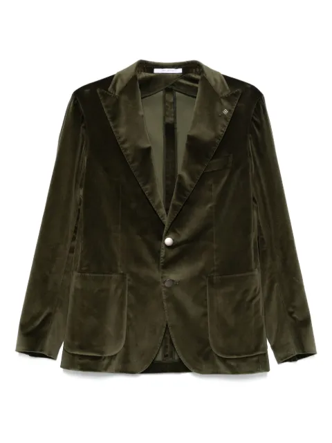 Tagliatore blazer de terciopelo con botones
