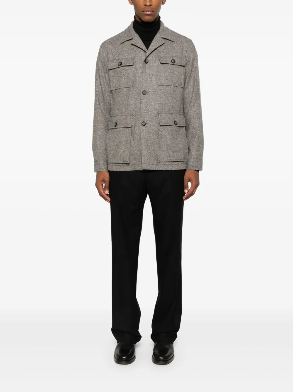 Tagliatore button-down jacket | Shirt Jackets | Image 2