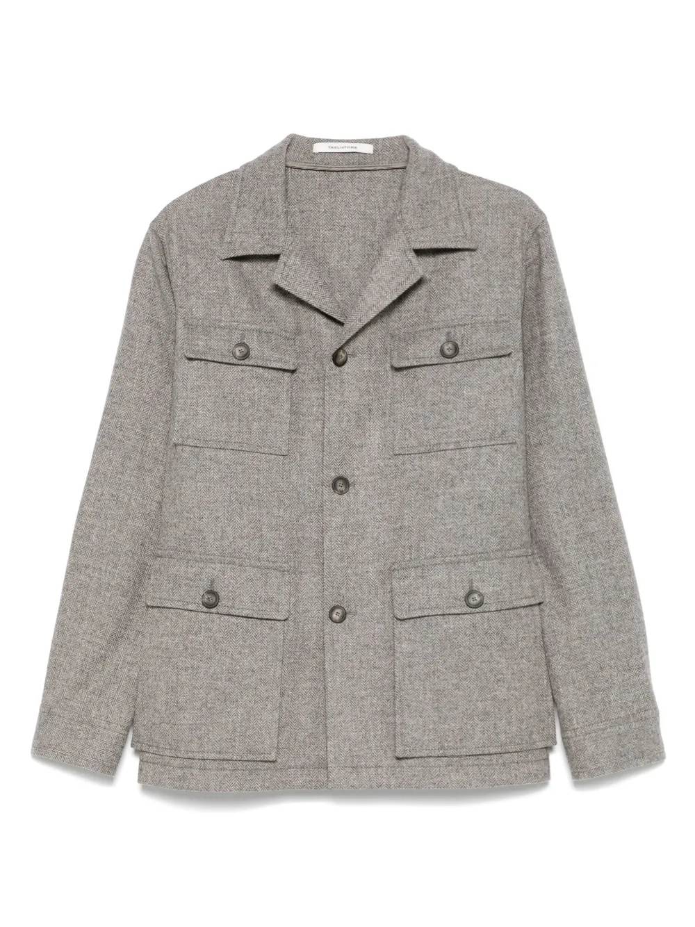 Tagliatore button-down jacket | Grey | Image 1