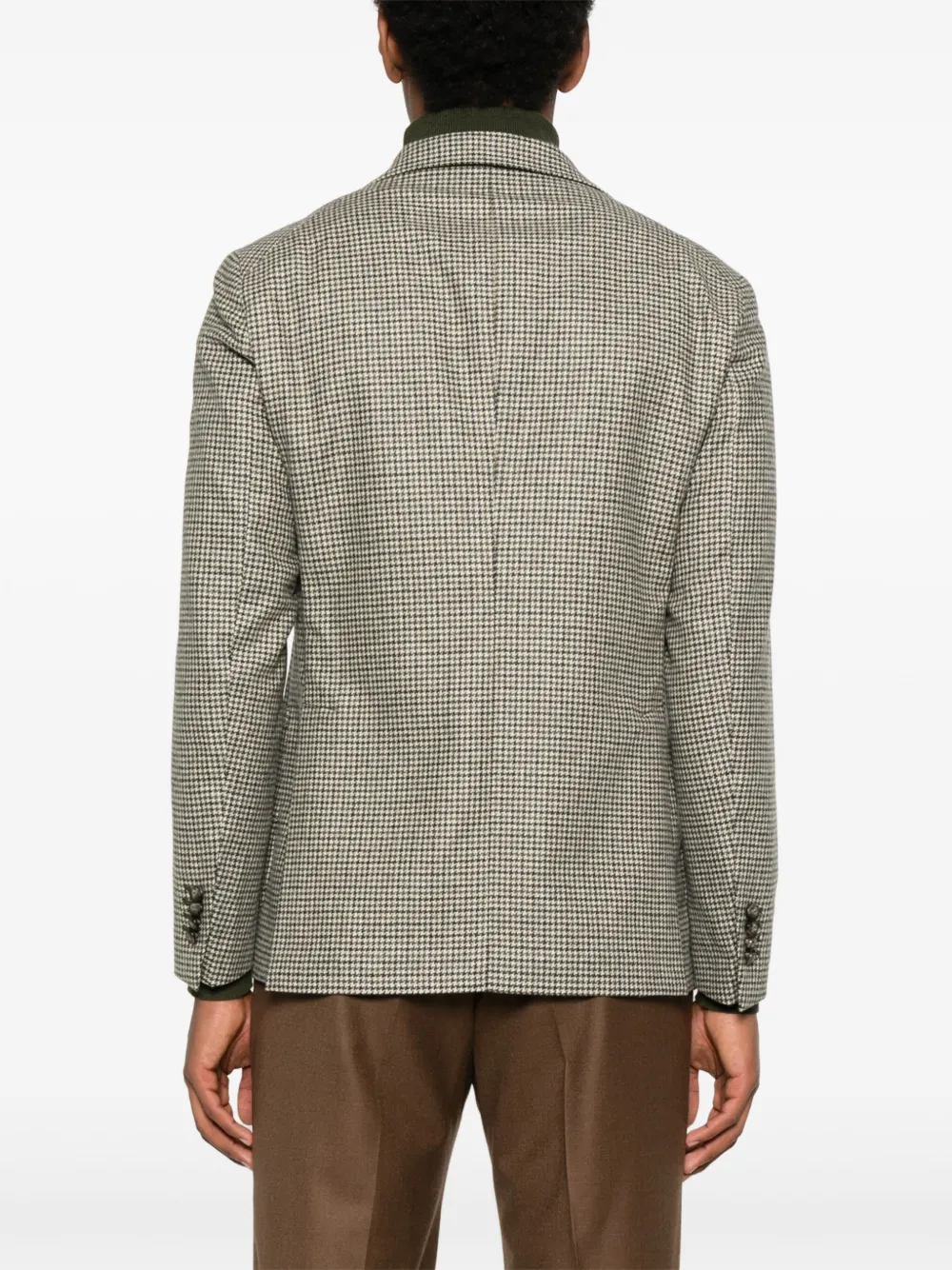 Tagliatore Blazer met enkele rij knopen Beige