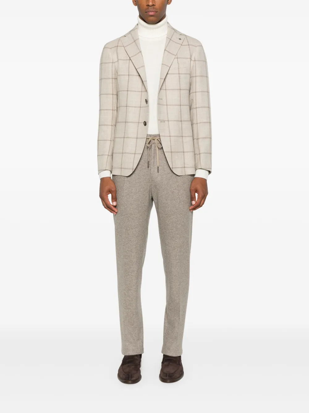 Tagliatore check-print wool blazer | Blazers | Image 2