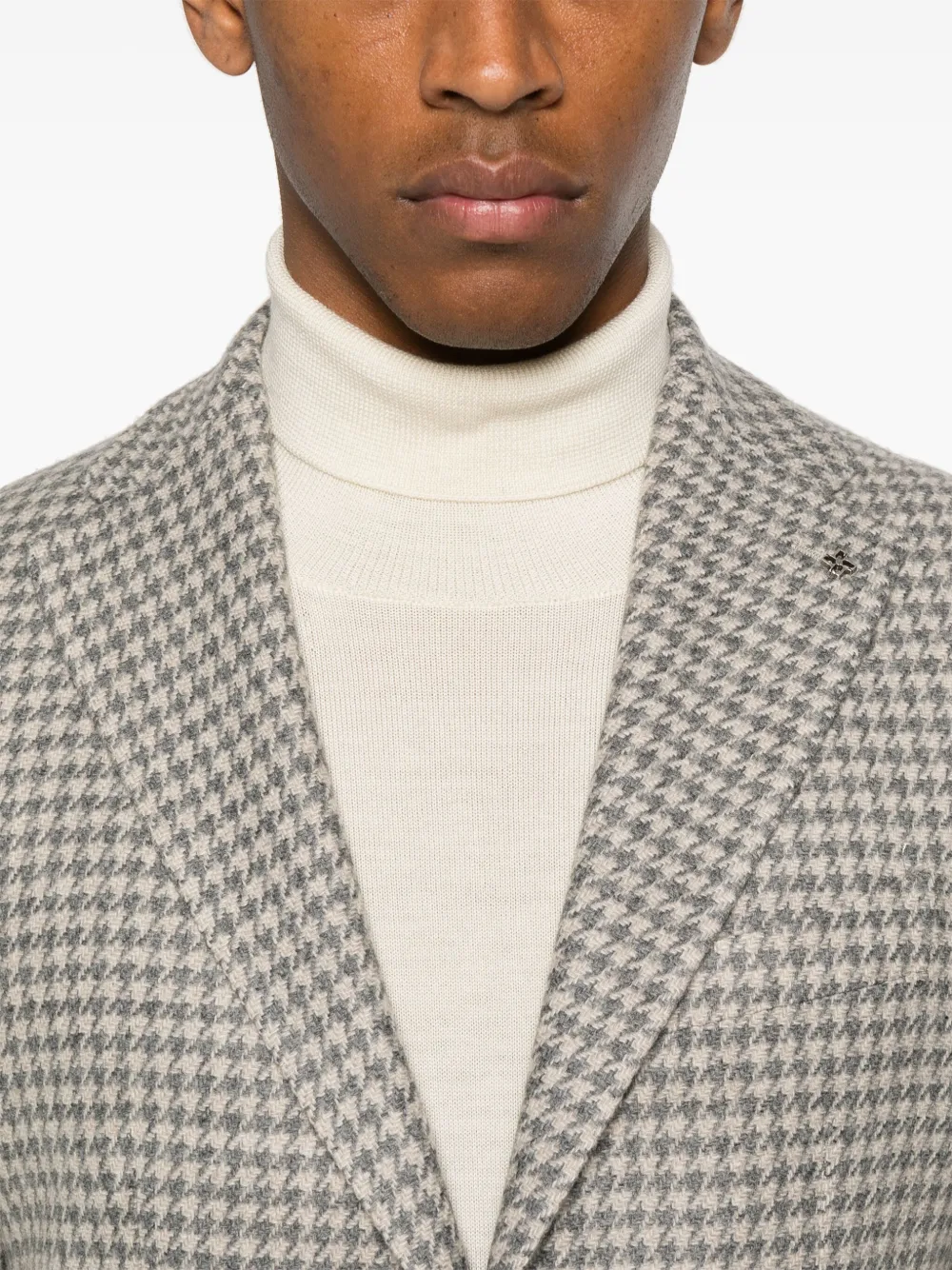 Tagliatore Blazer met enkele rij knopen Grijs