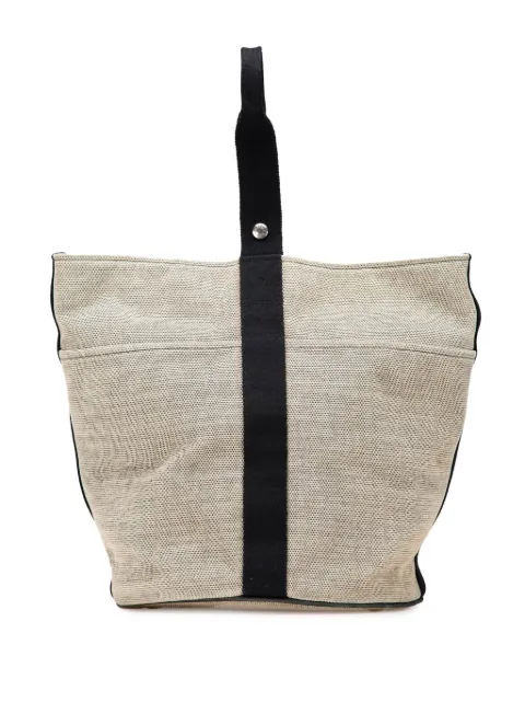 Hermès Pre-Owned 1990-2010 Toile Saxo GM bucket bag