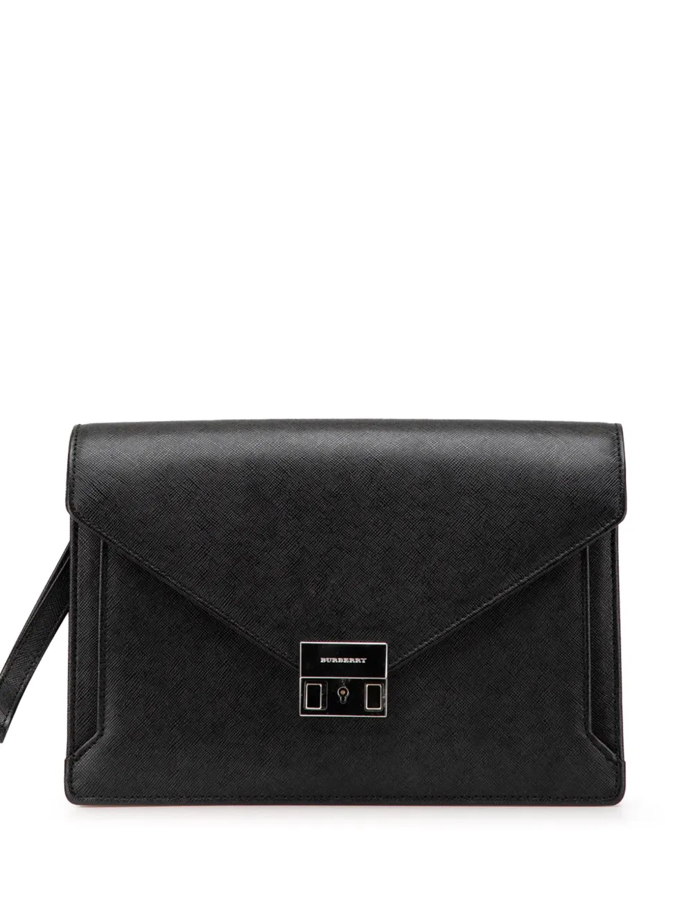 Pre-owned Burberry 2000-2017 Leather Clutch Bag
