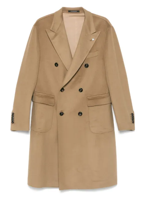 Tagliatore double-breasted wool coat