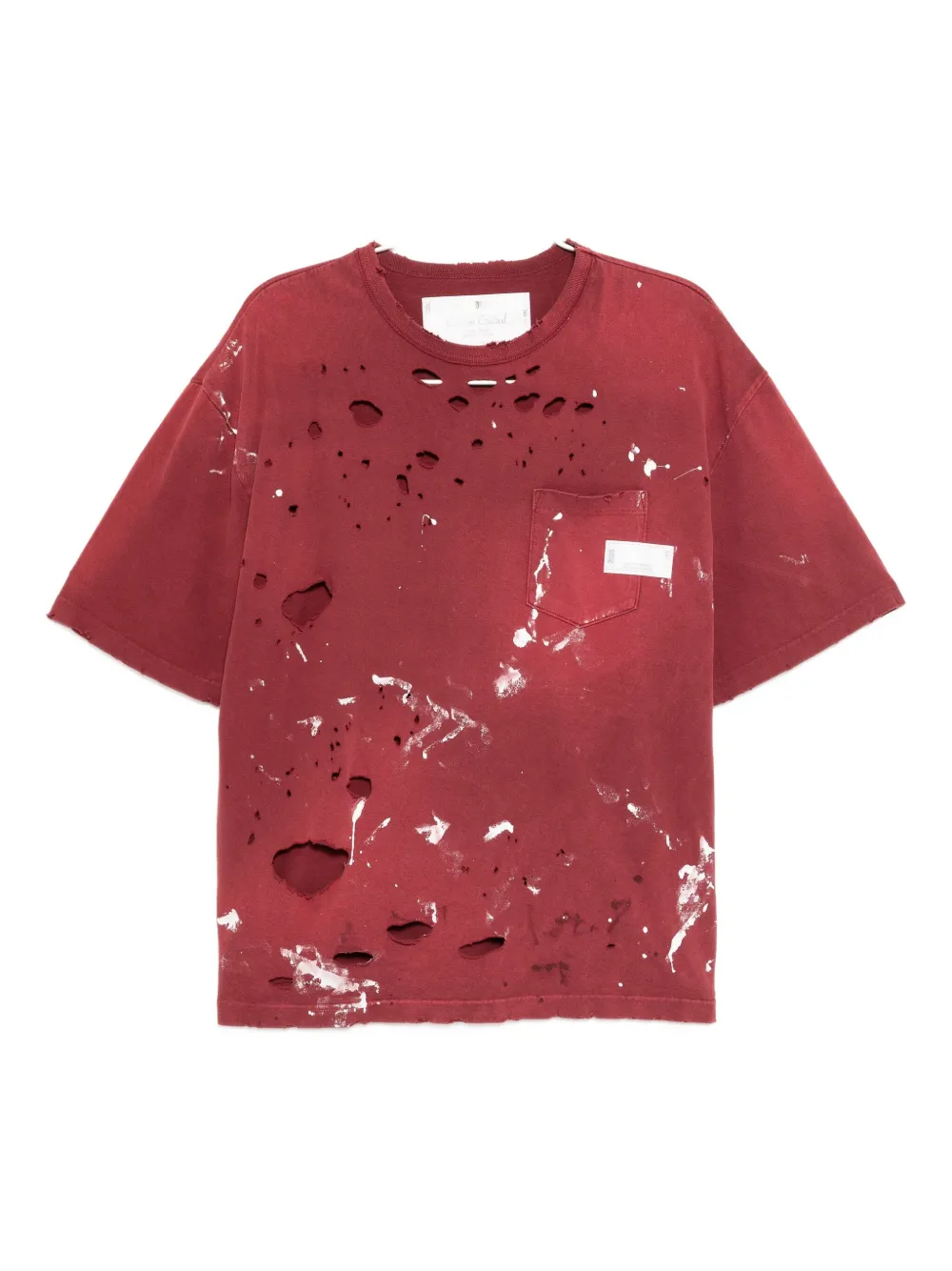 Neighborhood cotton T-shirt | Red | Image 1