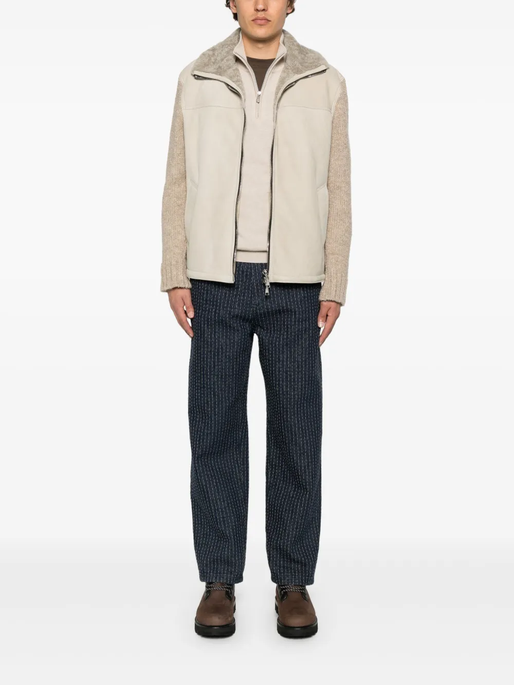 Tagliatore Lammy coat Beige