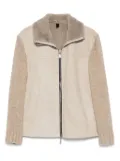 Tagliatore shearling jacket - Neutrals