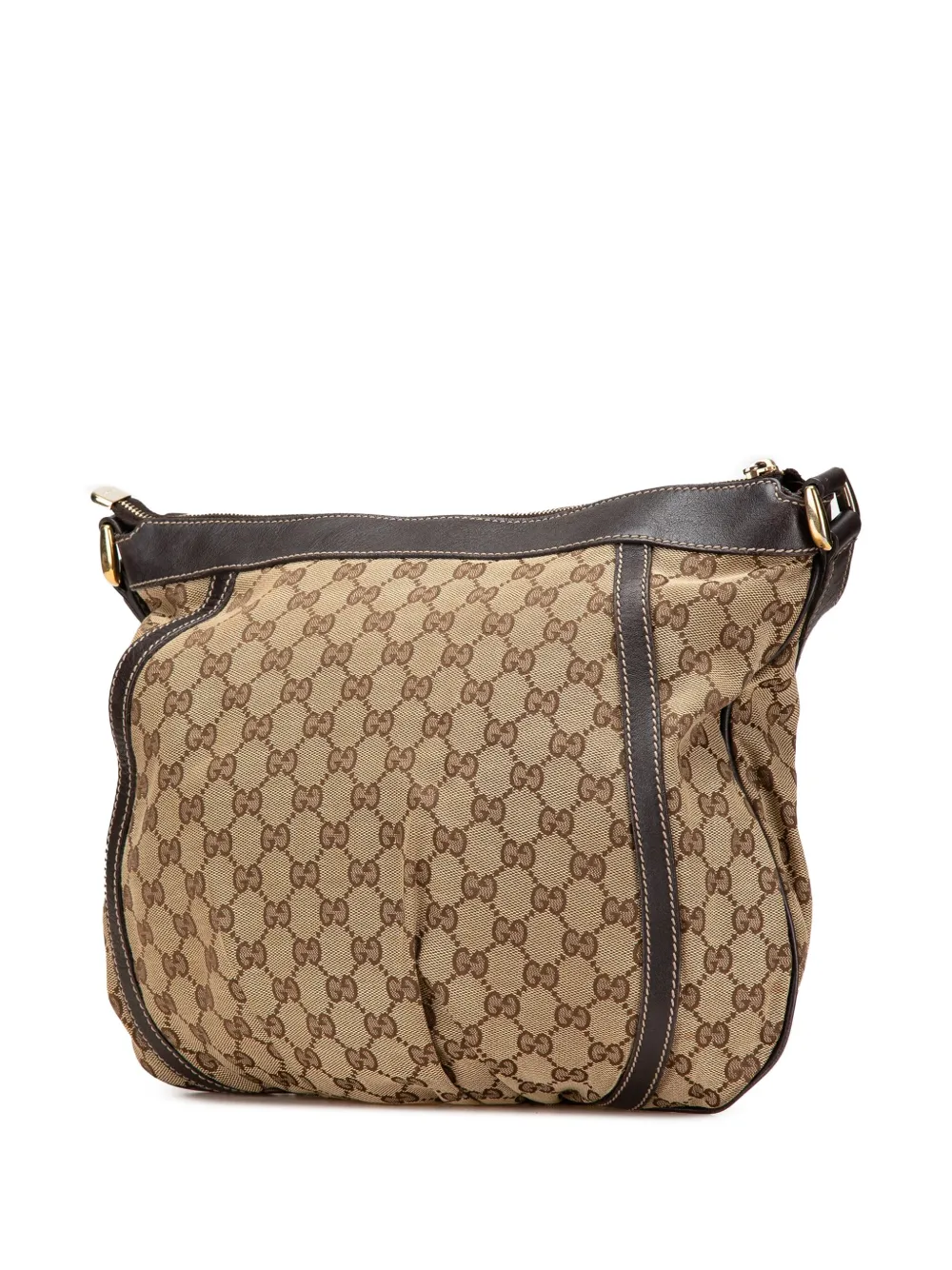 Pre-owned Gucci 2000-2015 Gg Canvas Abbey D Ring Crossbody Bag