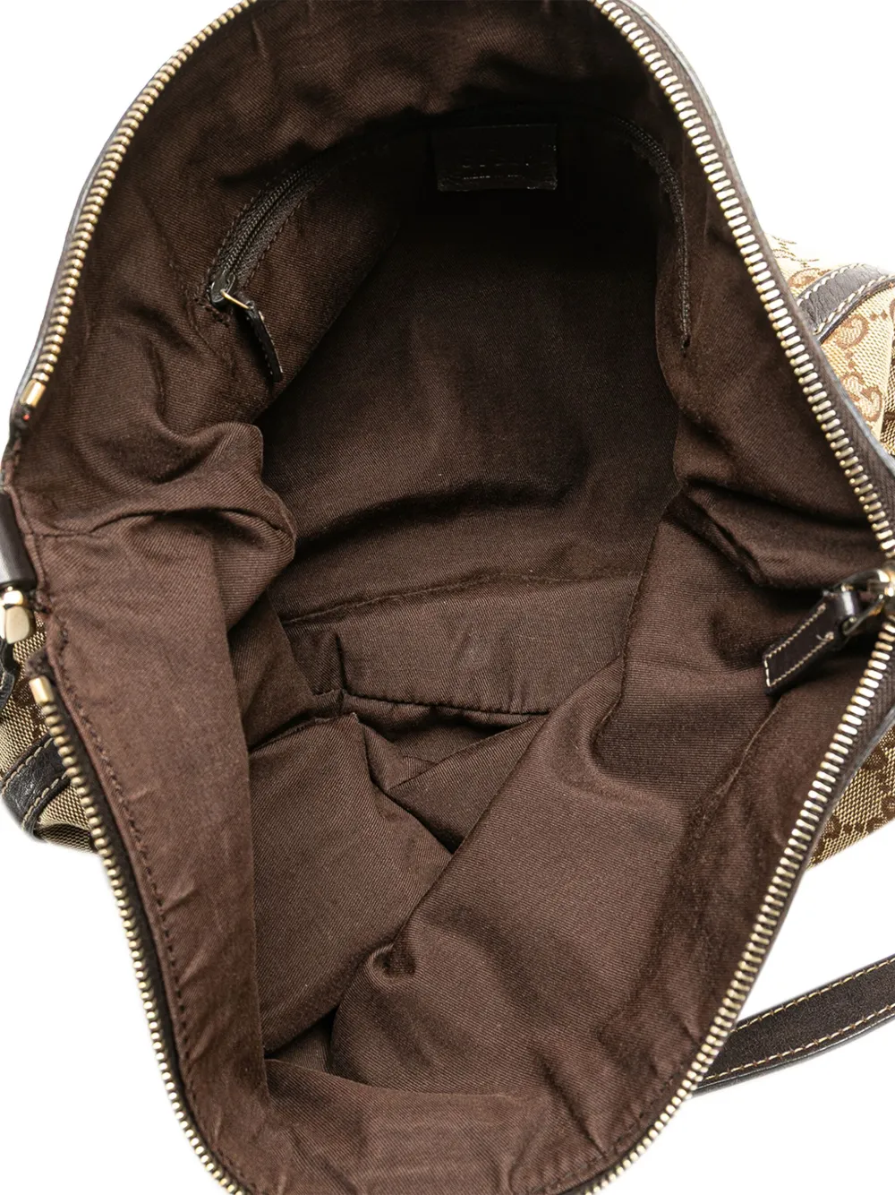 Pre-owned Gucci 2000-2015 Gg Canvas Abbey D Ring Crossbody Bag