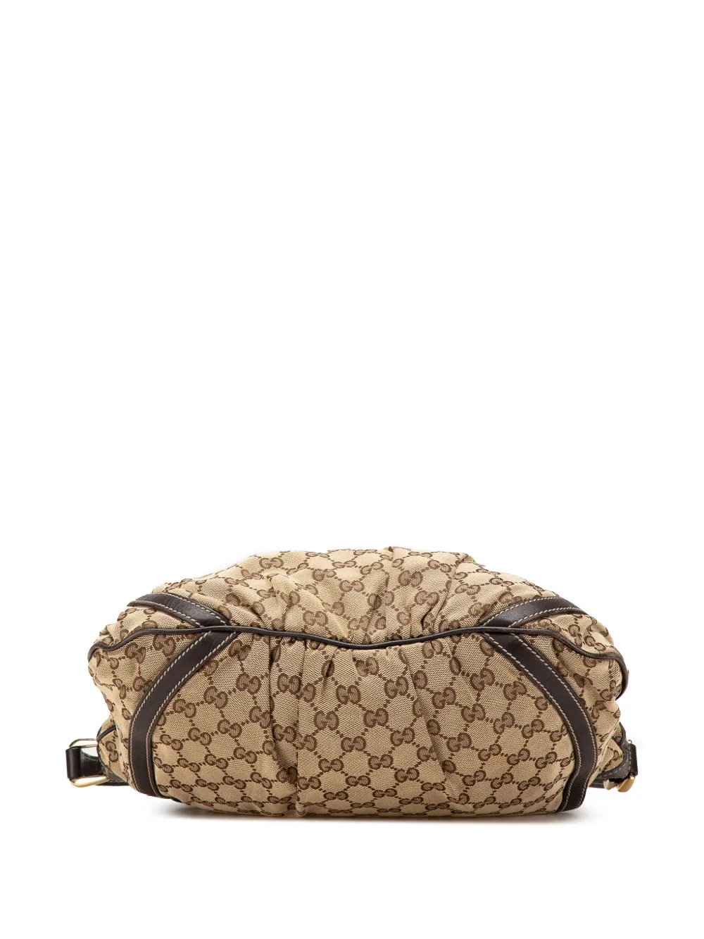 Pre-owned Gucci 2000-2015 Gg Canvas Abbey D Ring Crossbody Bag